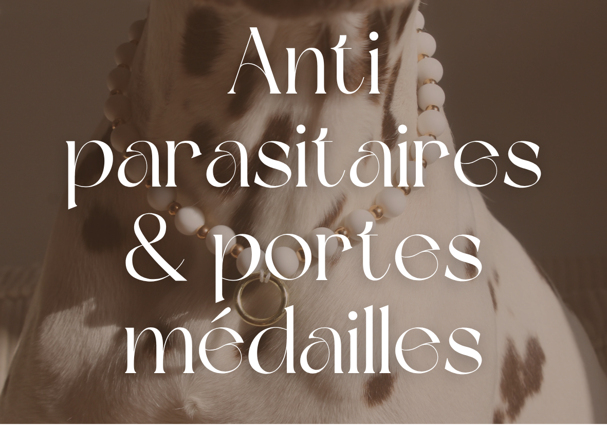 Anti parasitaire & porte médaille