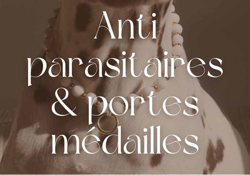Anti parasitaire & porte médaille