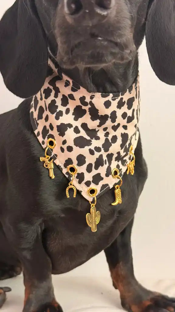 BANDANA A SCRATCH & CHARMS | IVORY