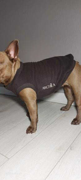 SWEAT GAMME BOULEDOGUE & CARLIN | POLAIRE MARRON