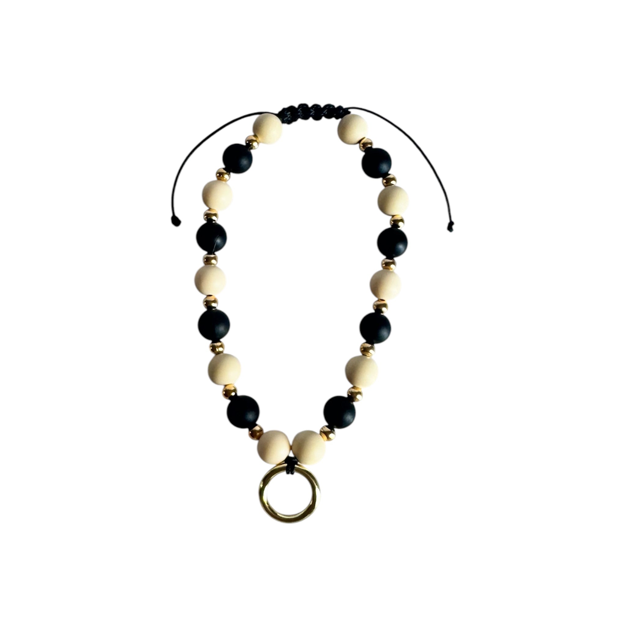 COLLIER PORTE MEDAILLE | IVORY