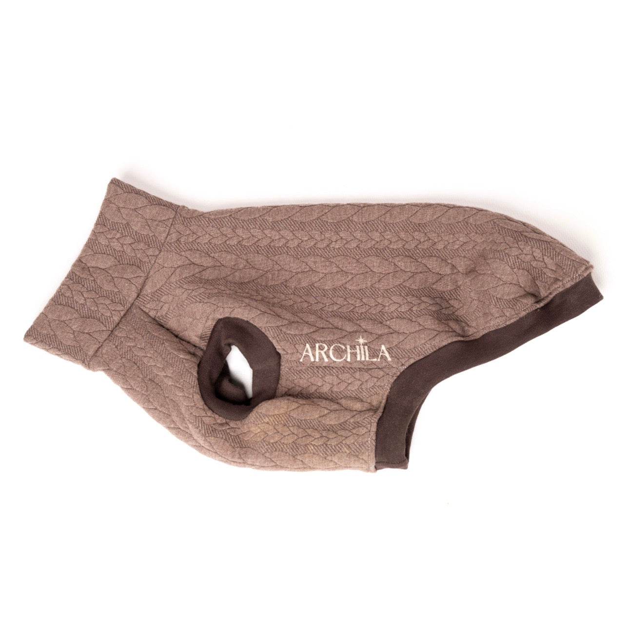 SWEAT | EFFET PULL MARRON