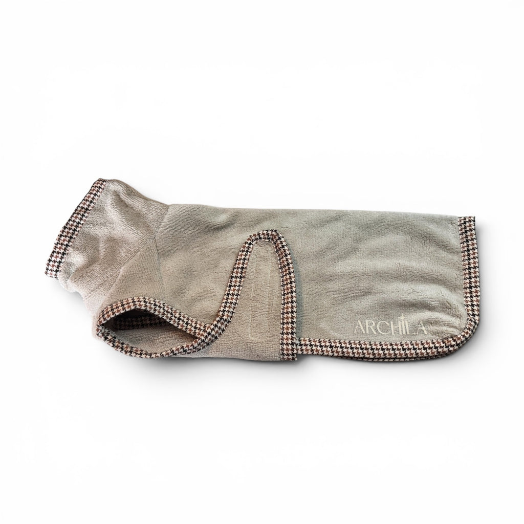 PEIGNOIR | PIED DE POULE